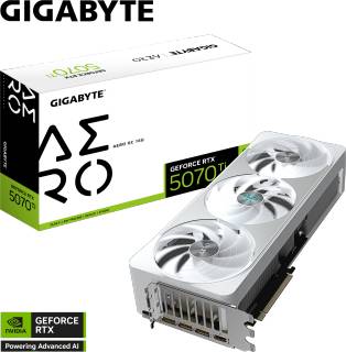Видеокарта Gigabyte GeForce RTX 5070 Ti AERO OC 16GB GV-N507TAERO OC-16GD