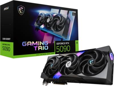 Видеокарта MSI GeForce RTX 5090 32GB GAMING TRIO RTX 5090 32G GAMING TRIO