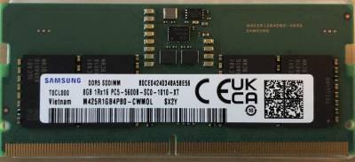 Память Samsung So-Dimm DDR5 8GB 5600MHz CL46 M425R1GB4PB0-CWM