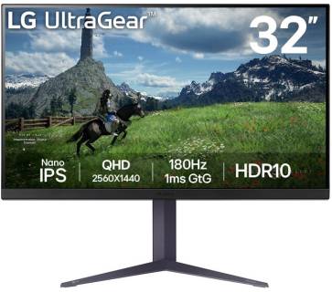 Монитор Lg 32' UltraGear QHD Nano Monitor 32GS85Q-B