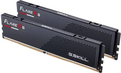 Память G.Skill Flare X5 Matte Black DDR5 32GB (2x16GB) 6000MHz CL28 Kit F5-6000J2836G16GX2-FX5
