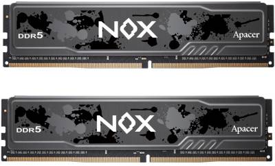 Память Apacer NOX DDR5 32GB (2x16GB) 5600MHz CL40 Kit AH5U32G56C522MBAA-2