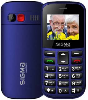 Телефон Sigma Comfort 50 CF115 EASY Blue