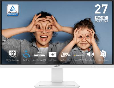 Монитор MSI Professional Business Productivity Monitors PRO MP273QW E2 White 9S6-3PB69H-065