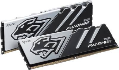 Память Apacer Panther Black/Silver DDR5 32GB (2x16GB) 6000MHz CL40 Kit AH5U32G60C6227BAA-2