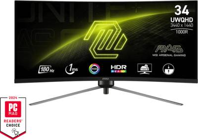 Монитор MSI Monitors MAG 345CQR 9S6-3DD14H-002