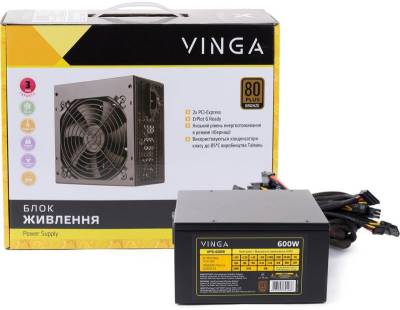 Адаптер Vinga 600W VPS-600B