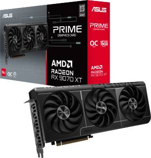 Видеокарта ASUS Prime Radeon RX 9070 XT OC Edition 16GB PRIME-RX9070XT-O16G