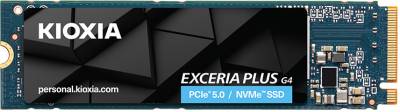 Накопитель Kioxia Exceria Plus G4 1TB M.2 2280 NVMe PCIe Gen5 x4 TLC LVD10Z001TG8