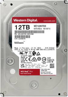 Накопитель Western Digital WD Red Pro 12TB 7200rpm 512MB WD122KFBX