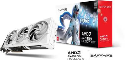 Видеокарта Sapphire PURE AMD Radeon RX 9070 XT 16GB 11348-02-20G