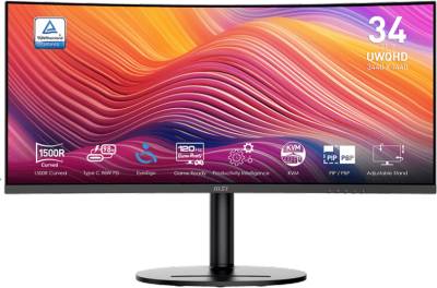 Монитор MSI Business Productivity Monitors Modern MD342CQP 9S6-3PC59H-027
