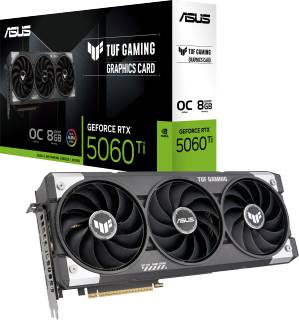Видеокарта ASUS TUF Gaming GeForce RTX 5060 Ti 8GB OC Edition TUF-RTX5060TI-O8G-GAMING