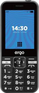 Телефон Ergo E282 Black 00000018014-014