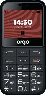 Телефон Ergo R231 Black 00000018014-015