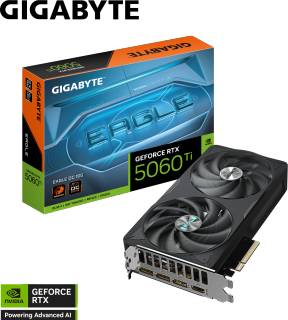 Видеокарта Gigabyte GeForce RTX 5060 Ti EAGLE OC 16GB GV-N506TEAGLE OC-16GD