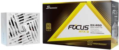 Адаптер Seasonic Focus GX-850W V4 ATX 3.1 (FOCUS-GX-850-V4-WHITE) White FOCUS-GX-850-ATX31-WHITE