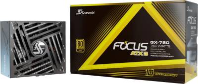 Адаптер Seasonic Focus GX-70W V4 ATX 3.1 (FOCUS-GX-750-ATX31) Black
