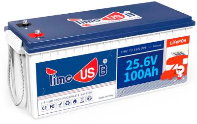 Аккумулятор LogicPower LiFePO4 Timeusb 24V 100Ah, 2560Wh, BMS 100A Timeusb-24V100Ah