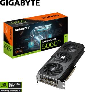 Видеокарта Gigabyte GeForce RTX 5060 Ti GAMING OC 8GB GV-N506TGAMING OC-8GD