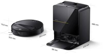 Пылесос Roborock Saros Z70 Black SZ7052-00