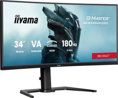 Монитор iiyama Red Eagle Curved G-MASTER GCB3484WQSU-B1