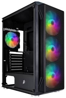 Корпус 1STPLAYER X5 (X5-BK-4F1) Black