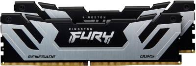 Память Kingston FURY Renegade Silver/Black XMP DDR5 48GB (2x24GB) 8000MHz CL38 Kit KF580C38RSK2-48