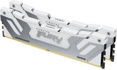 Память Kingston FURY Renegade Silver/White XMP DDR5 48GB (2x24GB) 8000MHz CL38 Kit KF580C38RWK2-48