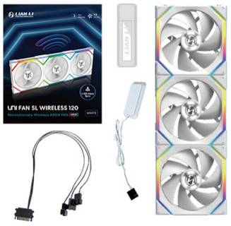 Вентилятор Lian Li Uni Fan SL WIRELESS 120-3 White G99.12SL1W3W.00