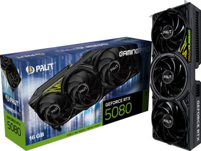 Видеокарта Palit GeForce RTX 5080 GamingPro V1 16GB NE75080019T2-GB2031Y