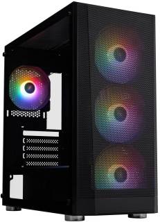 Корпус 1STPLAYER FD5-M-BK-4F1