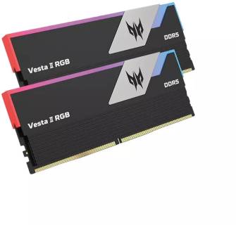 Память Acer Predator Vesta II Black RGB DDR5 32GB (2x16GB) 6000MHz CL36 Kit BL.9BWWR.652