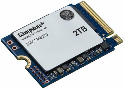 Накопитель Kingston NV3 2TB M.2 2230 NVMe PCIe Gen4 x4 3D NAND TLC SNV3SM3/2T0