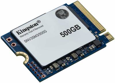 Накопитель Kingston NV3 500GB M.2 2230 NVMe PCIe Gen4 x4 3D NAND TLC SNV3SM3/500G