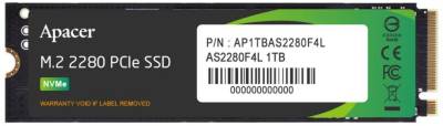 Накопитель Apacer AS2280F4L 1TB M.2 2280 NVMe PCIe Gen5 x4 3D TLC AP1TBAS2280F4L-1