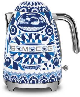 Электрочайник Smeg Electric Kettle Blu Mediterraneo (collection Smeg & Dolce&Gabbana) KLF03DGBEU