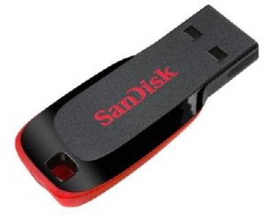 Флешка SanDisk Cruzer Blade 16GB Black USB 2.0 SDCZ50-016G-B35