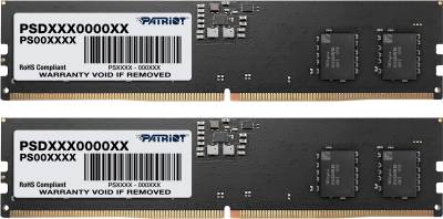 Память Patriot Signature Line DDR5 32GB (2x16GB) 4800MHz CL40 Kit PSD532G4800K