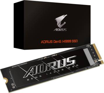Накопитель Gigabyte AORUS Gen5 14000 SSD 4TB M.2 2280 NVMe PCIe Gen5 x4 3D TLC NAND AG514K4TB