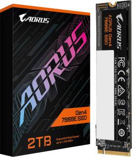 Накопитель Gigabyte AORUS Gen4 7000E SSD 2TB M.2 2280 NVMe PCIe Gen4 x4 3D NAND TLC AG470E2TB