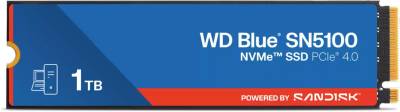 Накопитель Western Digital WD Blue SN5100 1TB M.2 2280 NVMe PCIe Gen4 x4 TLC WDS100T5B0E