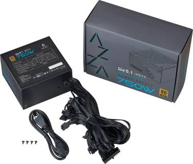 Адаптер AZZA ATX3.1 750G GOLD PSAZ-750G ATX 3.1