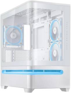 Корпус ASUS Prime AP202 ARGB Tempered Glass White 90DC00P3-B19000