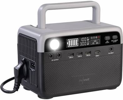 Зарядная станция Revolt Powerstation Solar-Generator 300W/230Wh ZX-3735-919 / ZX-3735-675