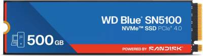 Накопитель Western Digital WD Blue SN5100 500GB M.2 2280 NVMe PCIe Gen4 x4 TLC WDS500G5B0E
