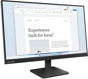 Монитор Lenovo L24-4e Raven Black 2025 68C2KAC1UA