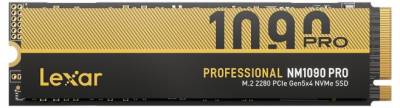 Накопитель Lexar Professional NM1090 PRO 1TB M.2 2280 NVMe PCIe Gen5 x4 3D TLC NAND LNM109P001T-RNNNG