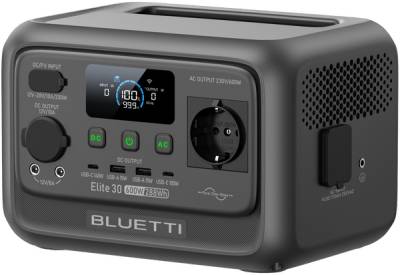 Зарядная станция BLUETTI Elite 30 V2 Portable Power Station 600W/288Wh Black P-EL30V2-EU-GY-BL-010 / EL30V2