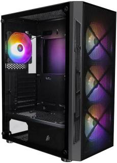 Корпус 1STPLAYER XP-BK-4F1 Black 750W XP-BK-4F1-PS-750FK-EU
